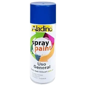 Pintura Spray Acrílica Aladino Uso General 400cc